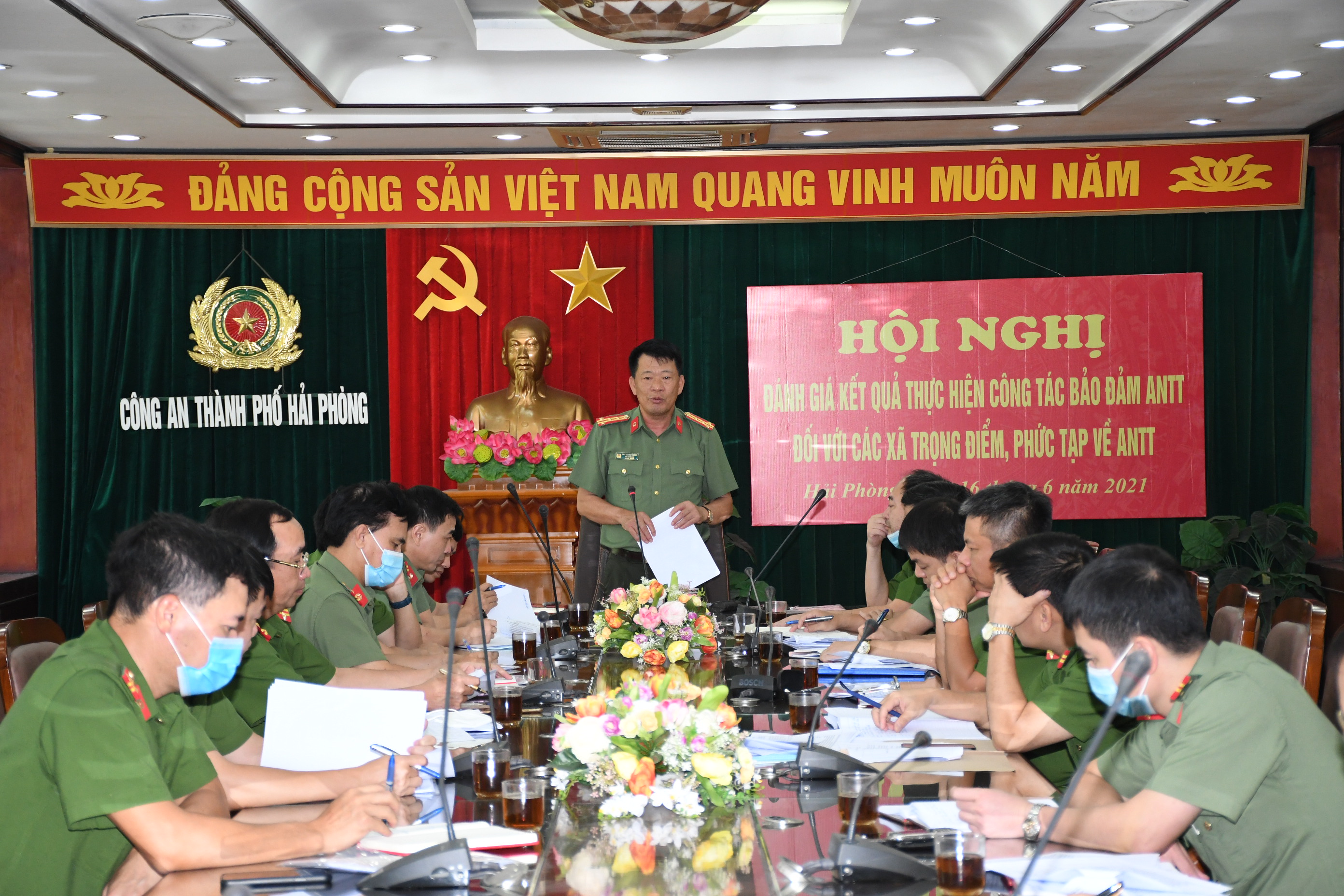 Nâng cao hiệu lực, hiệu quả công tác bảo đảm an ninh trật tự các xã trọng điểm, phức tạp